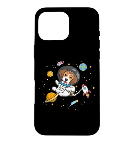 Womens Kids Boys Girls Astronaut Space Beagle Lover �X�}�z�P�[�X iPhone 16 Pro Max �p
