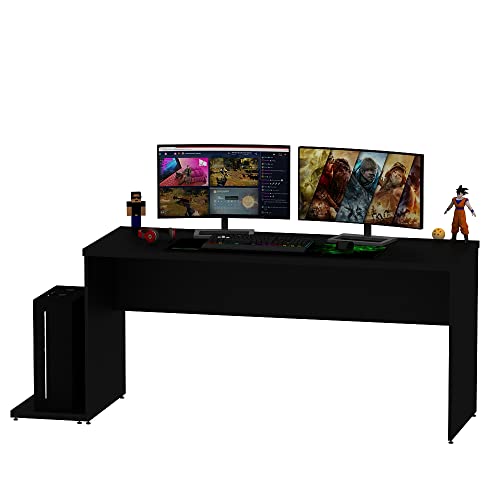 Mesa Gamer Escrivaninha 1600x600 Netmobil (Preto)
