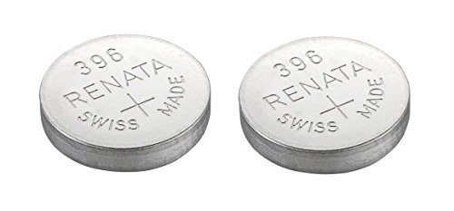 Renata Watch Battery Swiss Made Renata 396 or SR726SW Or AG2 1.5V (2 Batteries, 396 or SR 726 SW)
