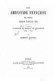 Une ambassade française en Orient sous Louis XV (French Edition)