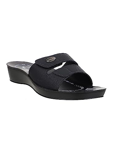 Image of AEROWALK Stylish Fashion Slipper for Women | Comfortable| Lightweight | Anti Skid | Casual Office Footwear (0402 women)