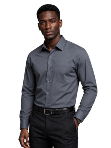 Image of Appel Touch Men's Cotton Blend Formal Shirt Full Sleeves