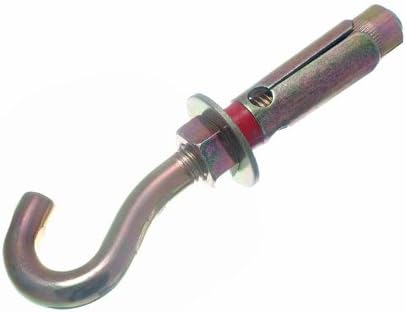 One Stop DIY 8 x SLEEVE ANCHOR HOOK RAWL TYPE BOLT FIXINGS M12 X 71MM NEW