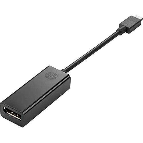Adaptador de Video Externo HP DisplayPort USB-C Negro miniatura 1