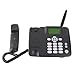 Fixed Wireless Phone - 2G GSM Desktop Telephone with 3000 mAh Battery and External Antenna - Supports GSM 850 900 1800 1900 MHz SMS Function and Caller ID for Office Use (US Plug)