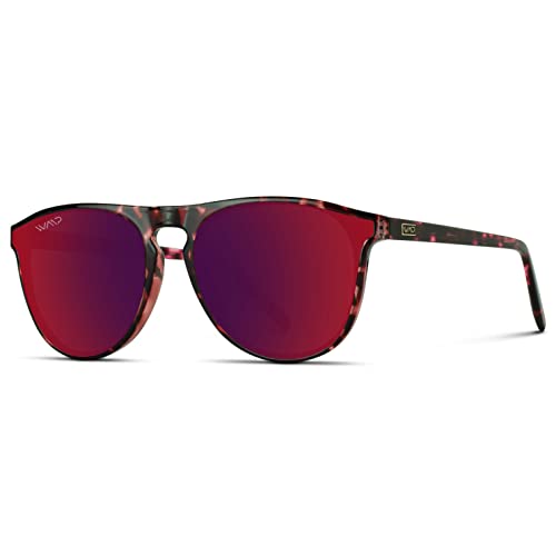 WearMe Pro Large Modern One Bridge Round Sunglasses3