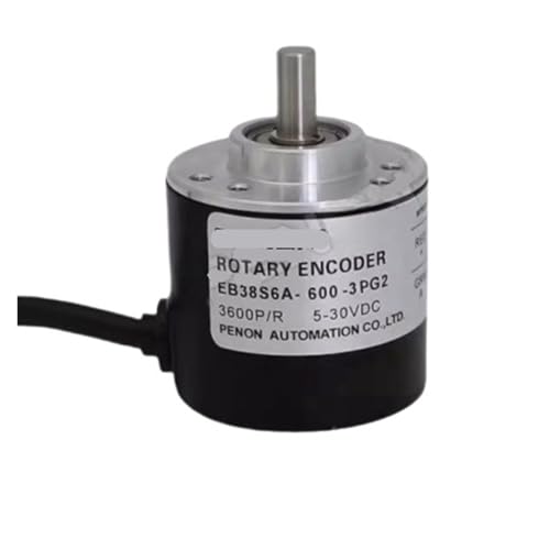 Codeur rotatif EB38S6A-360-3PG2 et EB38S6A-500-3PG2 incrémental pour mesure industrielle
