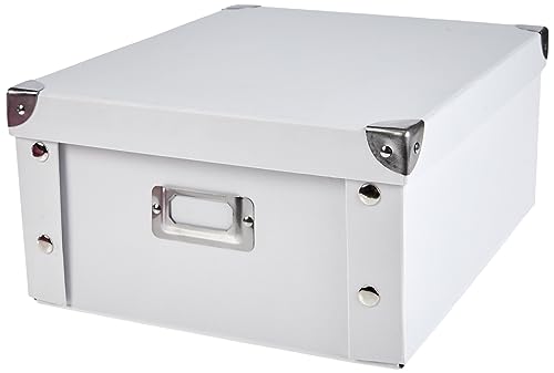 Zeller 17763 Contenitore, Paper, Bianco, 31X26X14 Cm