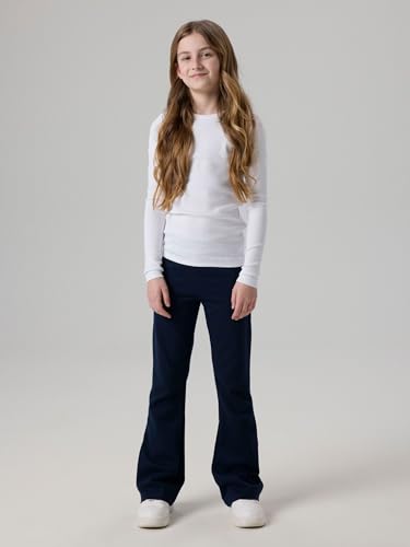 NAME IT Mädchen Nkffrikkali Bootcut Pant Noos Hose, Dark Sapphire, 110 – Ansicht 2