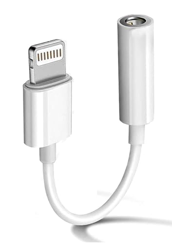 Image of UNIGEN Lightning to 3.5 mm Headphones Adapter, Headphone /Earphone Jack Audio Aux Dongle Compatible with iPhone 14 13 12 11 Pro XR XS Max X 8 7 6s Plus