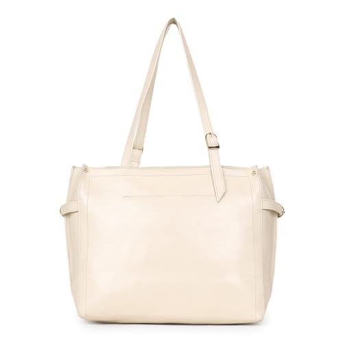 Image of Carrylux Women's Soft PU Tote Bag | Large Single Compartment Shoulder Handbag | Office, College & Casual