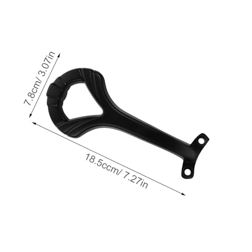 Support de lames pour ventilateur de plafond noir x5 en alliage résistant - 3