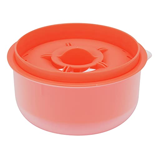 Mini Separador de Yema de Huevo, Filtro de Clara de Huevo de Cocina para Panadería, Separador de Huevos Clara de Huevo y Yema Separador (Naranja oscuro)
