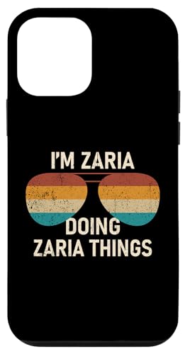 iPhone 12 mini I'm Zaria Doing Zaria Things Retro Sunglass Personalized Case