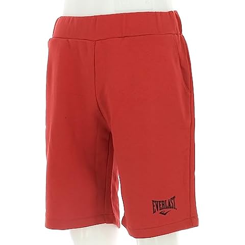 Everlast Men's Printed Athletic Shorts in Red Cover