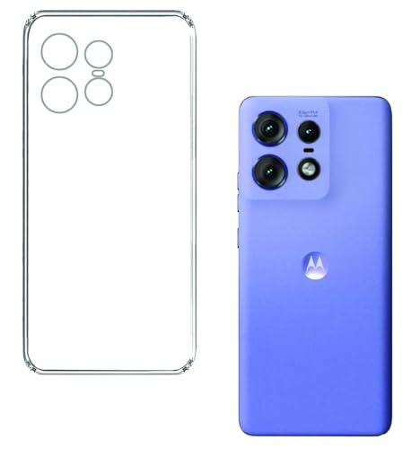Amazon Brand - Solimo Motorola Moto Edge 50 Pro 5G Back Cover | Slim Soft Back Case for Motorola Moto Edge 50 Pro 5G (Transparent) (B0D2PC4S6F) Amazon Price History, Amazon Price Tracker