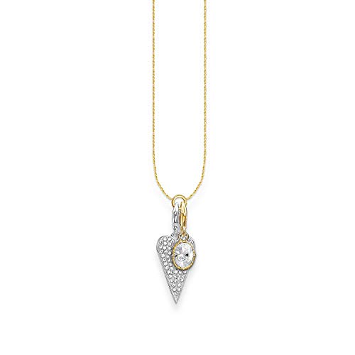 Preisvergleich Produktbild Thomas Sabo Damen-Collier Silber_vergoldet SET0452-414-14-L45v