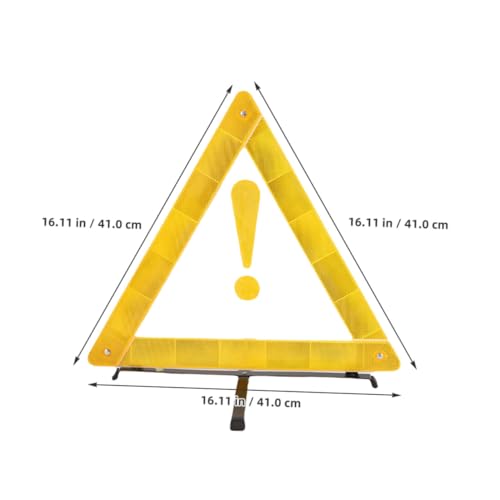 Triángulo de Señalización Reflectante Plegable para Emergencias miniatura 2