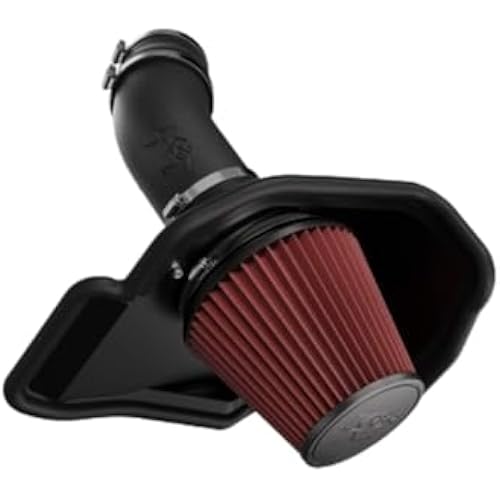 K&N Cold Air Intake System: High-Flow Air Filter, Increase Performance & Acceleration: Compatible with 2011-2023 Chrysler/Dodge: 300, Challenger, Charger, 63-1565