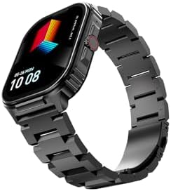 HiFuture Ultra3 PRO Bluetooth 5.3 AMOLED Ekran IP68 Su Geçirmez 2.04 inç Arama Özellikli iOS & Android Uyumlu Nabız Spor Kan Oksijen Takibi 52mm Akıllı Saat Siyah - Görsel 3