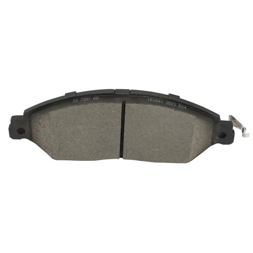 Image of cciyu D905 D1649 Brake Pads w /Hardware Front Rear Disc Brake Pad Set