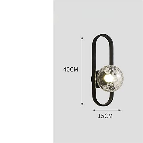 Lampe murale moderne LED dorée pour chambre et salon - 2