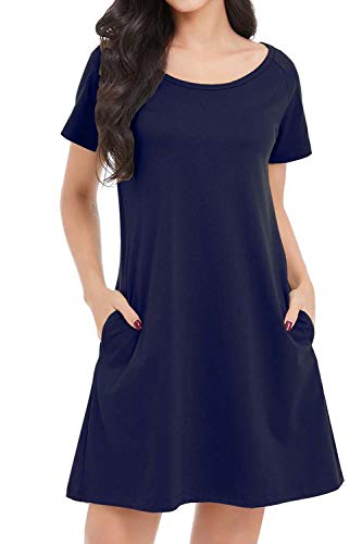 ANCAPELION Robe à manches courtes Cover