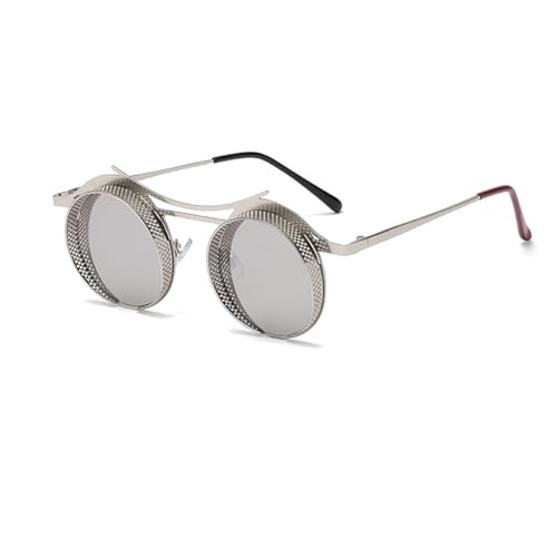 Lunettes de soleil de luxe de style Steampunk aux finitions rétro