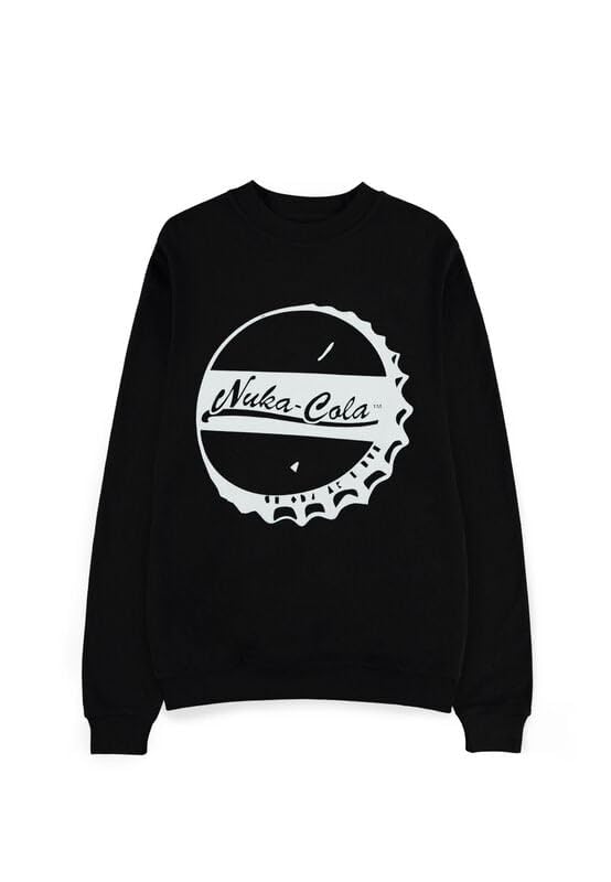 Sudadera Fallout Nuka Cola para hombre ropa de abrigo cómoda de algodón en color negro