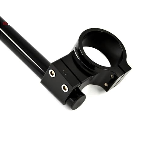 Barra manillar de motocicleta con clip elevador ajustable de 33 a 54 mm 4