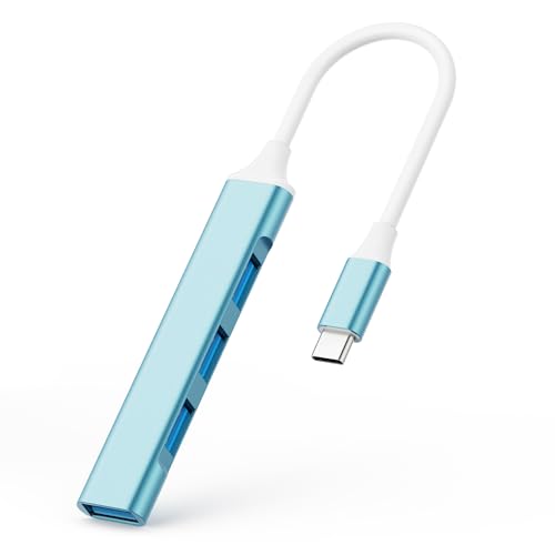 Adaptateur de hub USB C vers USB 4 ports données haute vitesse 5 Gbit/s pour PC