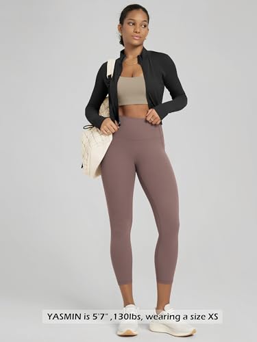 Image of ODODOS Buttery Soft Lounge Yoga Leggings with Pockets for Women 23 inch / 25 inch /28 inch High Waist Yoga Pants