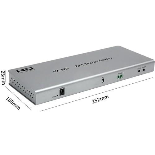 Multivisor 4K elimina pantallas con su conmutador continuo de 8 entradas 3