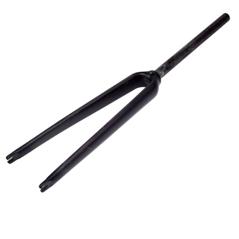 Horquilla Para Bicicleta Horquilla delantera de fibra de carbono for bicicleta de carretera de carreras, 700C, 25,4 mm, brillante y mate, horquilla rígida de carbono for bicicleta de piñón fijo Horqui