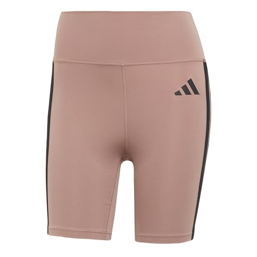 adidas Optime Essentials - Mallas Cortas de 3 Rayas para Mujer