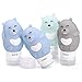 Flacon Vide Voyage Silicone, 4Pcs Ensemble Petites Bouteille de Voyage Anti Fuite Portables, Contenant Cosmetique Approuvé par la TSA pour Shampoings, Lotions et Produits de Soin du Personnel(80 ML)
