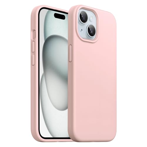 LIRAMARK Liquid Silicone Soft Back Cover Case for iPhone 15 (6.1 inch) (New Pink) (B0CJNJCYPB) Amazon Price History, Amazon Price Tracker