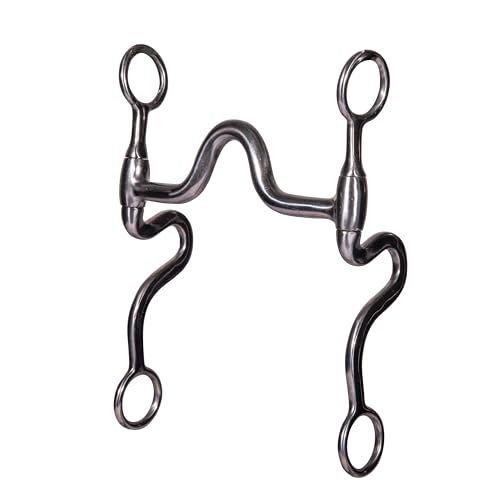 Professional's Choice Equisential Swept Back Seven Shank Bit Medium Port