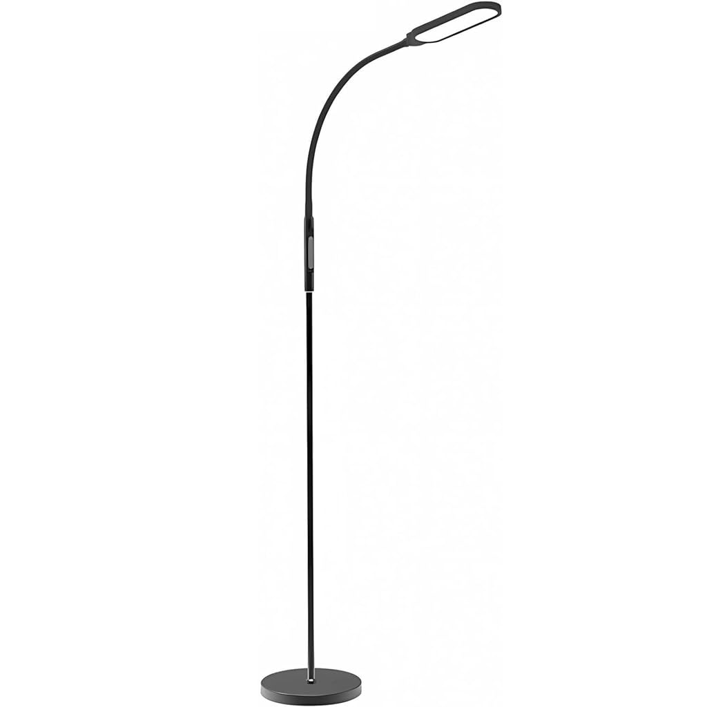 Lámpara de pie para dormitorio y sala de estudio con luz LED regulable