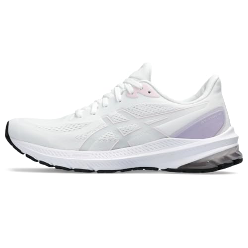 ASICS Damen GT-2000 12 Laufschuhe, Weiß/Cosmos, 40.5 EU