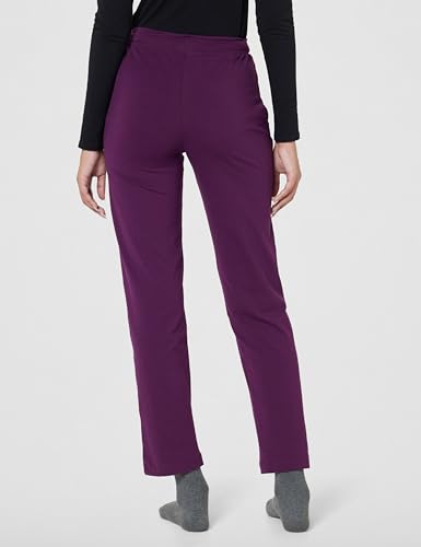 Image of Van Heusen Women's Cotton Lounge Pants | Drawstrings & Side Pockets | Cotton Stretch | Smart Tech Finish| Everyday Pyjamas | At Home Pyjamas | Style 55303