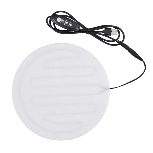 Cojín calefactor para mascotas – Cojín calefactor CottonCat de interior | Suministros para mascotas plegables eléctricos ajustables, cama de perro calmante para gatos perros C