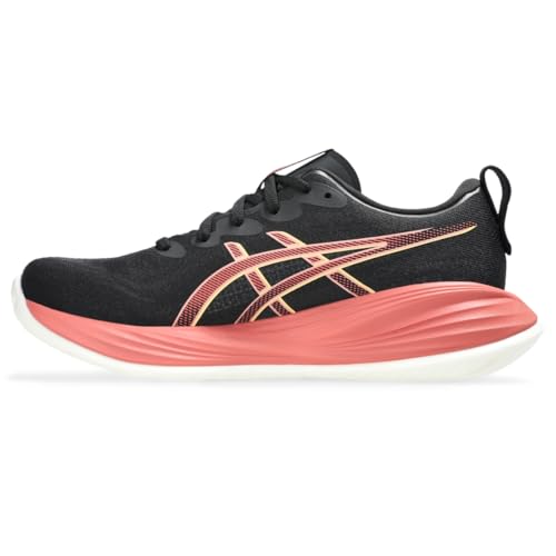 ASICS ASICS Women's Gel-Cumulus 27 Running Shoes, 8.5, Black/Orange Glow