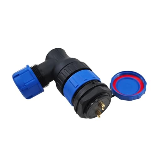 Conector de cable SP28 de 24 pines tipo codo angular para maquinaria 5