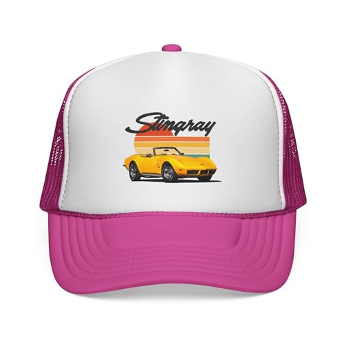 Gorra Trucker 1973 Chevy Corvette Stingray miniatura 1