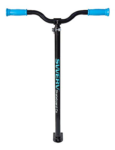 Swerv Stick Skateboard Trainer Adjustable Handlebar Attachment, Works with All Standard Skateboards and Longboards