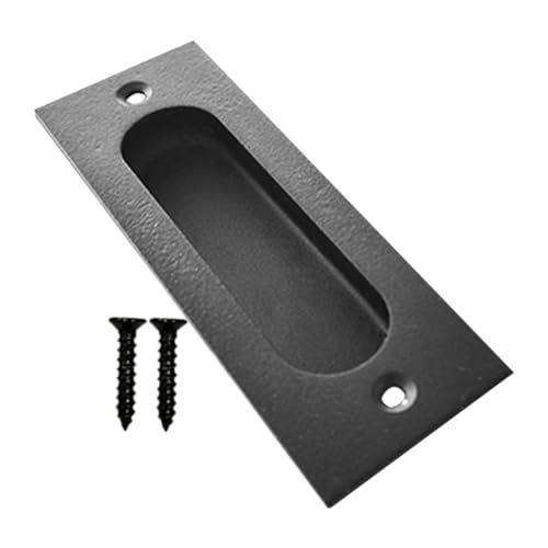 Abaodam ポケットドア用埋め込み取っ手 滑らかな表面で握りやすい家具用グリップ 引き戸対応 隠しデザインで一体感を演出 バーンドアやキ