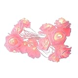 【Design romantique de rose : créateur d'ambiance rêveuse】Pétales de rose en plastique réalistes associés à une lueur LED chaude — la lumière douce filtre à travers les pétales délicats, créant une atmosphère romantique et éthérée. Parfait pour les chambres (nuits douillets), les salons (réunions de famille), ou les balcons (détente en soirée), ce qui en fait une guirlande lumineuse de simulation de rose exceptionnelle, une guirlande lumineuse romantique à roses et un choix de mot-clé « toile de fond de mariage ».