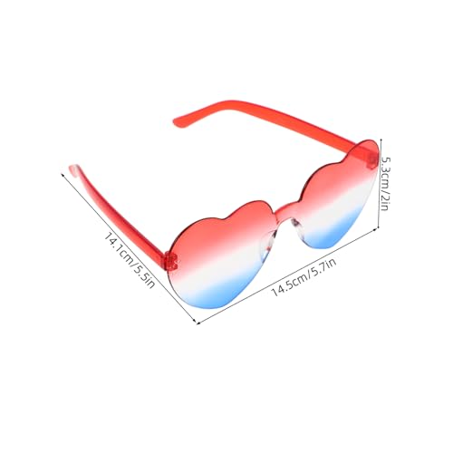 Totority Unique Eyewear for Adults Independence Day Sunglasses Men's Fashion Party Glasses