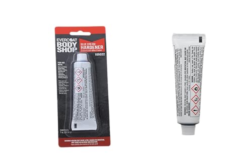 Evercoat Body Shop 105022 Blue Cream Hardener for Use with Fillers Putties Reinforced Fillers & Fiber Glass Adhesive Fill & Finish Products 1 Fl Oz.